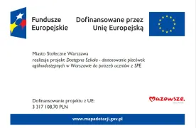 Plakat programu "Dostępna szkoła"